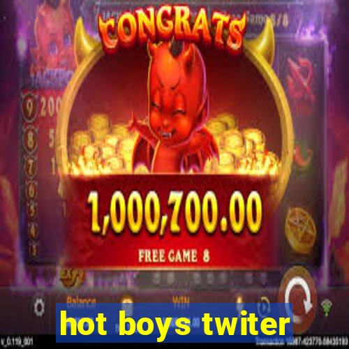 hot boys twiter